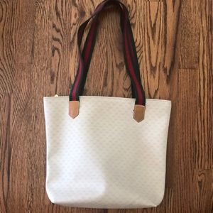Vintage Gucci Tote Bag